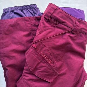Women’s Burton Da Nang Snowboarding Pants Size XS